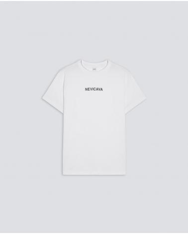 T-SHIRT EN COTON AVEC IMPRIME < NEVICAVA >